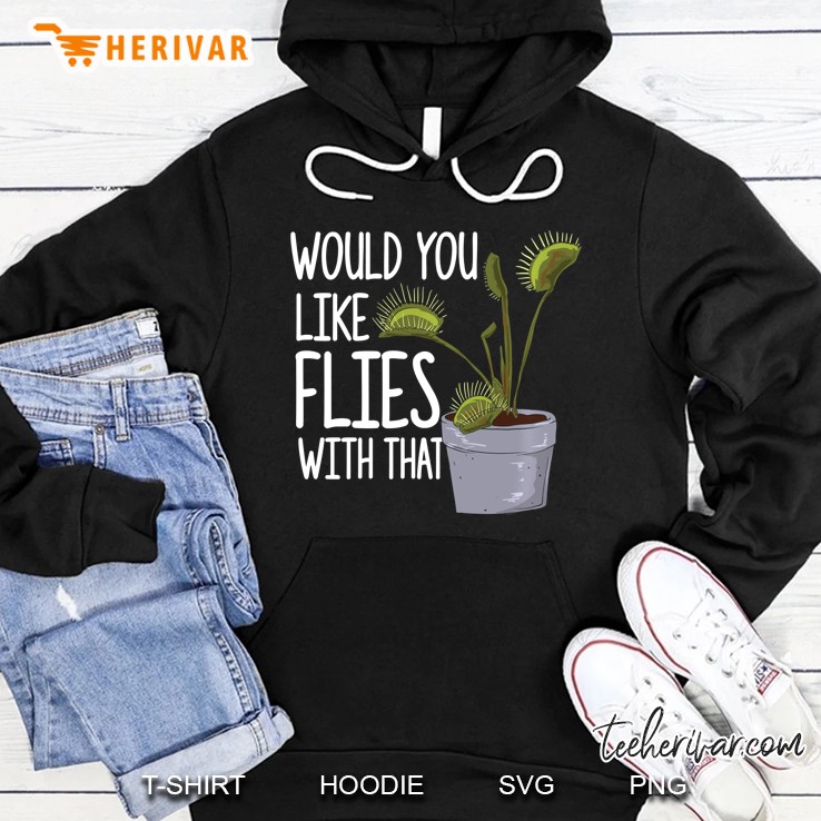 Flies With That - Funny Venus Fly Trap Mugs