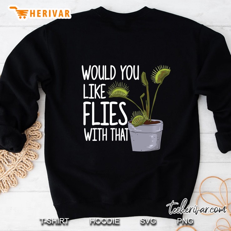 Flies With That - Funny Venus Fly Trap Mugs