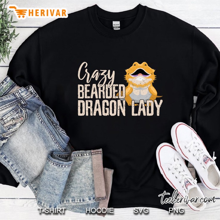 Funny Beardie Mom Crazy Bearded Dragon Lady Mugs