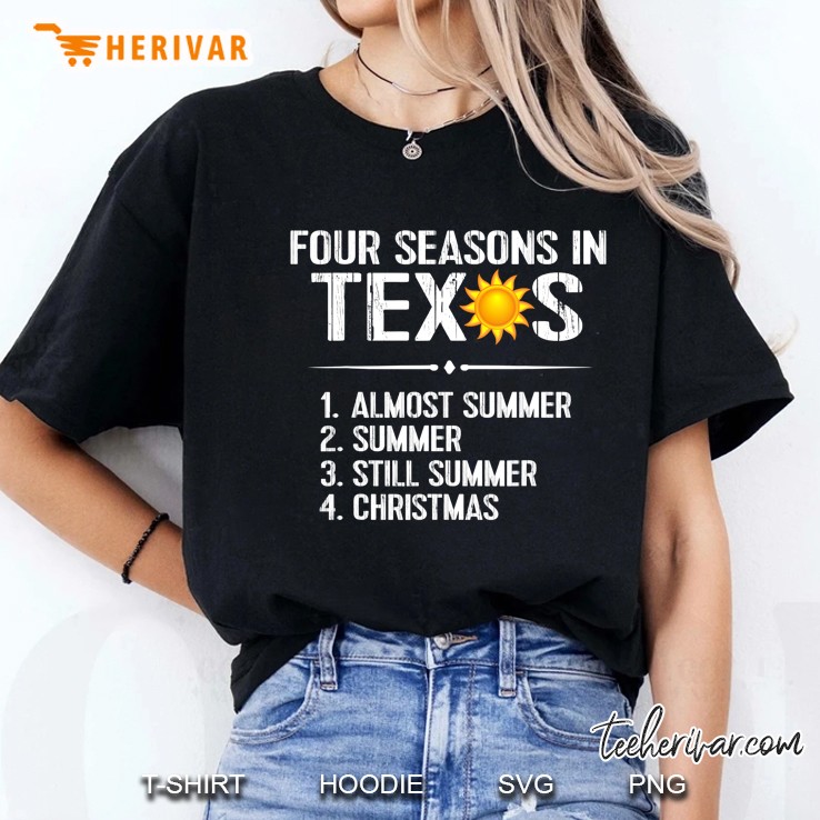 Funny Texas Apparel Sunshine Heat Texas Souvenir Gift Ladies Tee