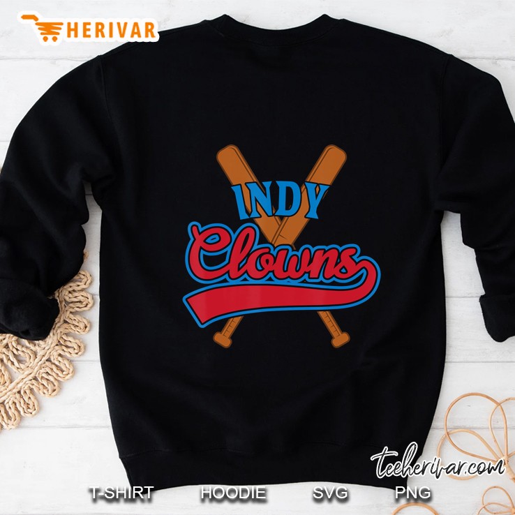 Indianapolis Clowns Retro Indy Baseball Fan Gift Idea Sweatshirt