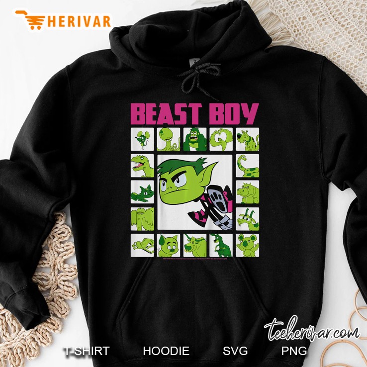 Kids Dc Comics Teen Titans Go! Beast Boy Box Up Hoodie