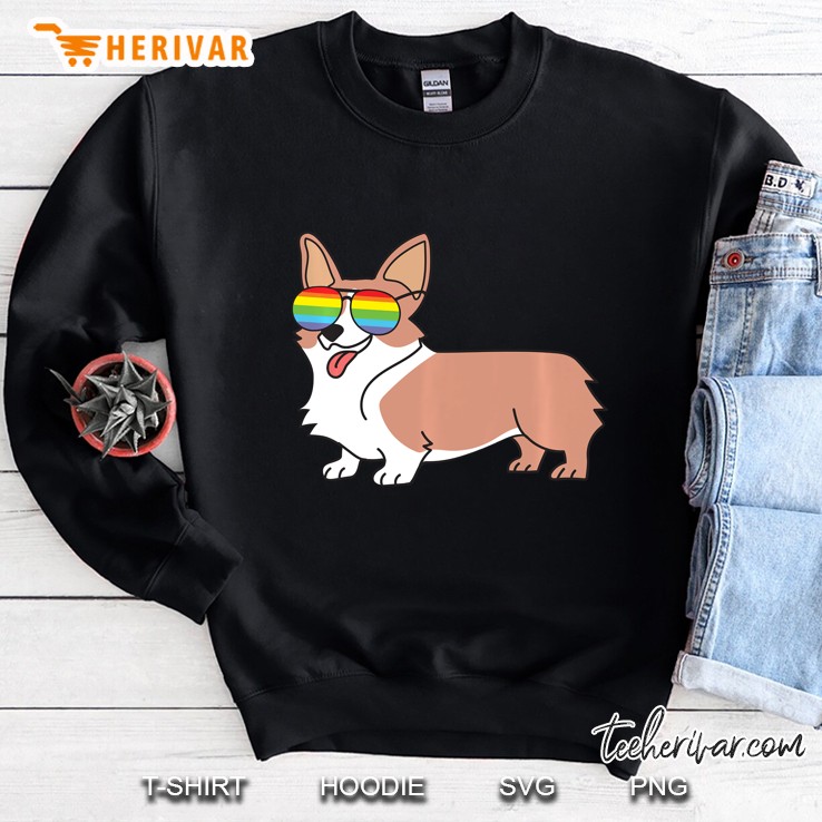 Lgbt Gay Pride Corgi Owner Sweatshirt