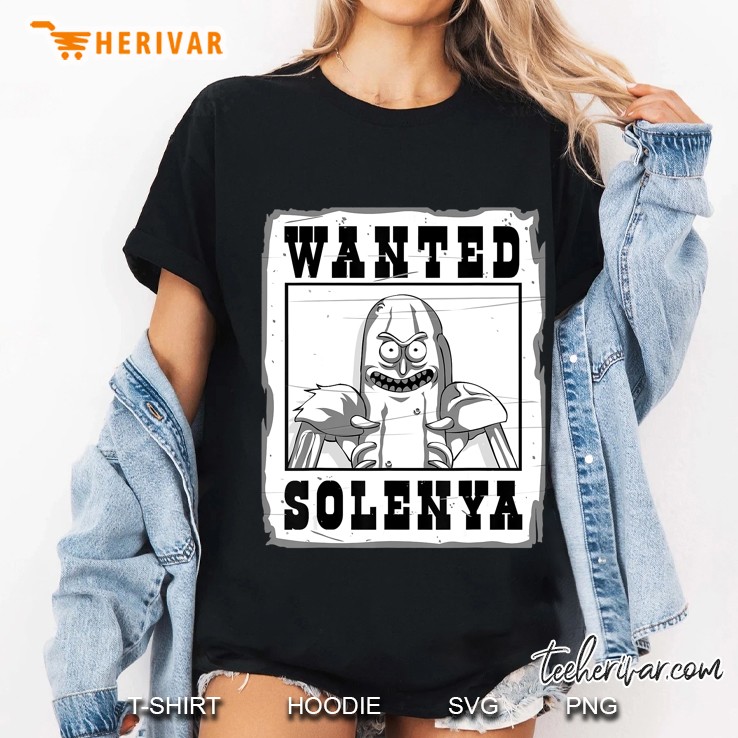 Mademark X Rick And Morty - Rick & Morty Wanted Solenya Ladies Tee