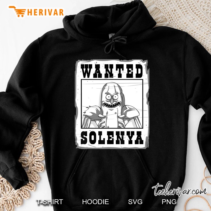 Mademark X Rick And Morty - Rick & Morty Wanted Solenya Hoodie