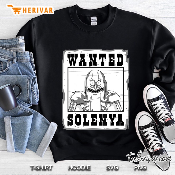 Mademark X Rick And Morty - Rick & Morty Wanted Solenya Sweatshirt