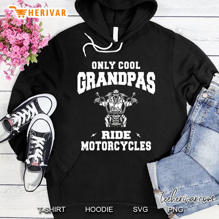 Only Cool Grandpas Ride Motorcycles Bike Cycle Biker Men Top Mugs