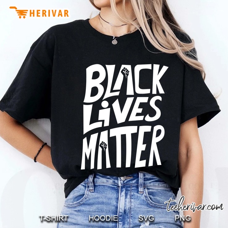 Black Lives Matter Deo Art Ladies Tee