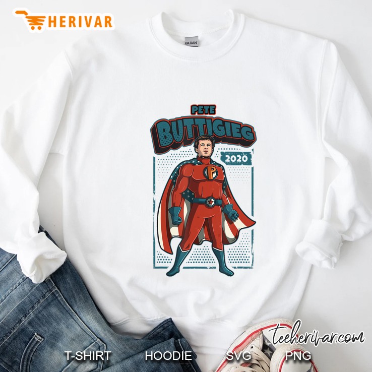 Buttigieg Superhero 2020 Election Sweatshirt