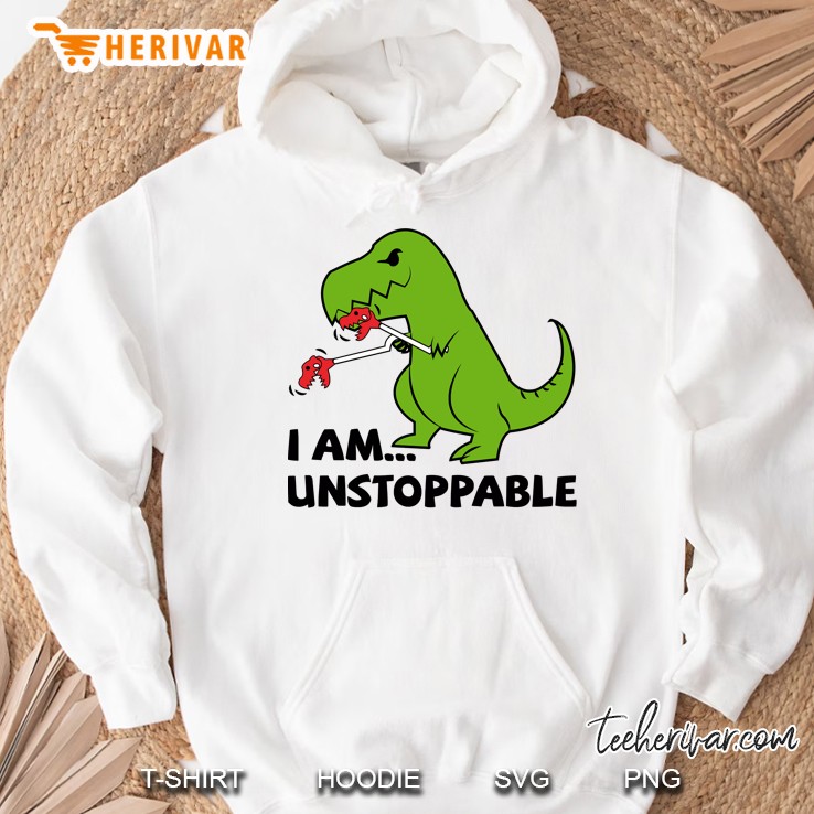 I Am Unstoppable T-Rex Mugs