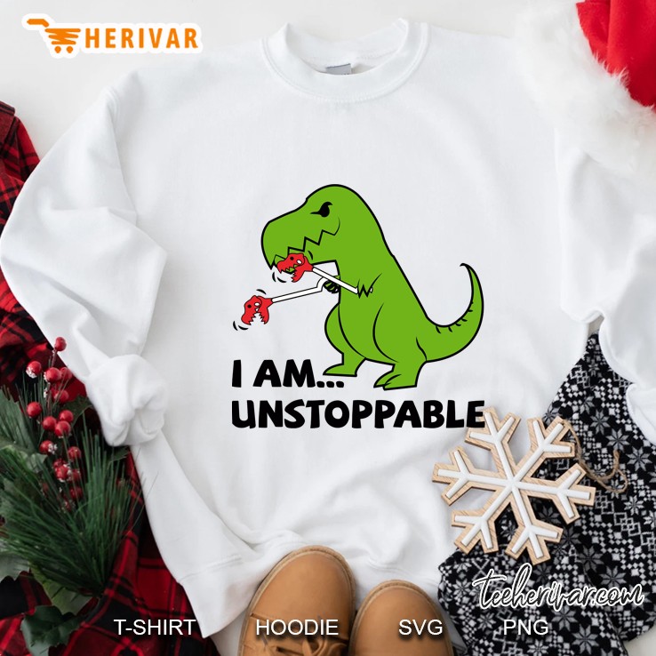 I Am Unstoppable T-Rex Mugs