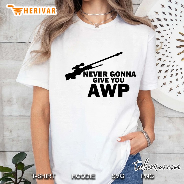 Never Gonna Give You Awp Hoodie