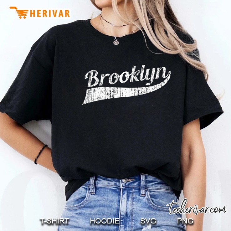 Brooklyn New York - Vintage Souvenir Gift Ladies Tee