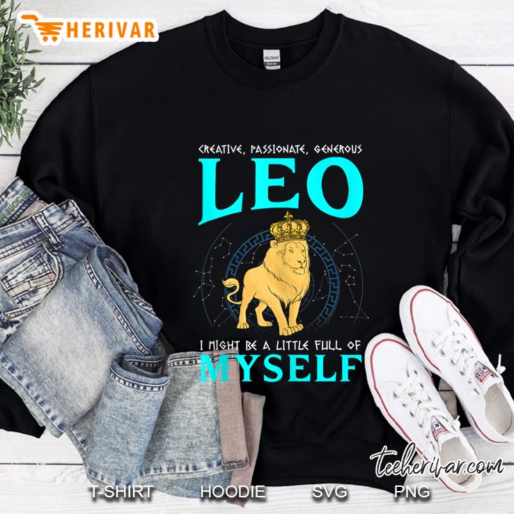 Creative Passionate Generous Leo Astrology Zodiac Tank Top Sweatshirt