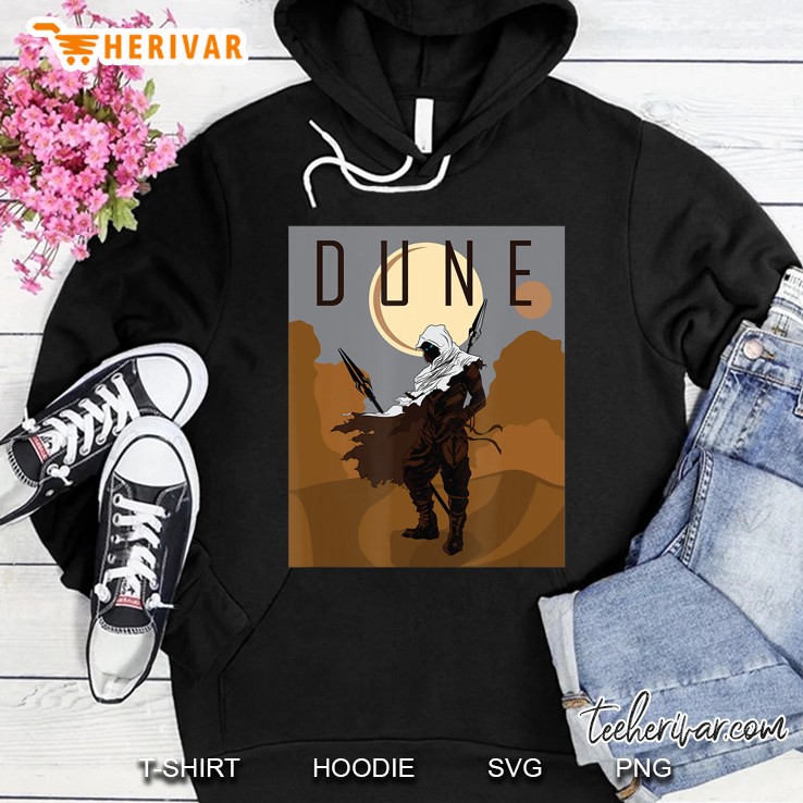 Dune Gift Science Fiction Sci Fi Freeman Arrakis Hoodie