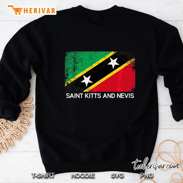 Flag Vintage Made In Saint Kitts And Nevis Gift Sweatshirt