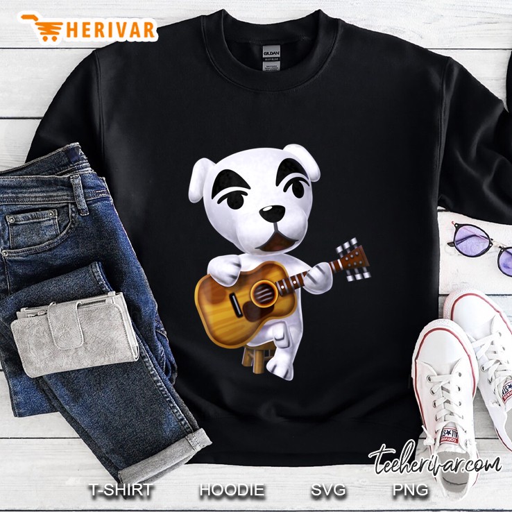 Nintendo Animal Cross K.K. Slider Strumming Graphic Sweatshirt