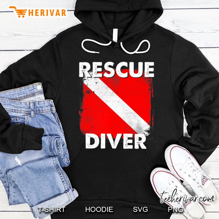 Scuba Divers Certified Rescue Diver Hoodie