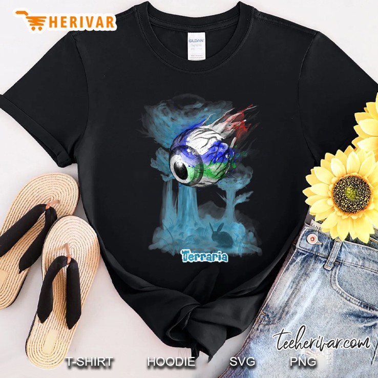 Terraria Eye Of Cthulhu Watercolor Shirt