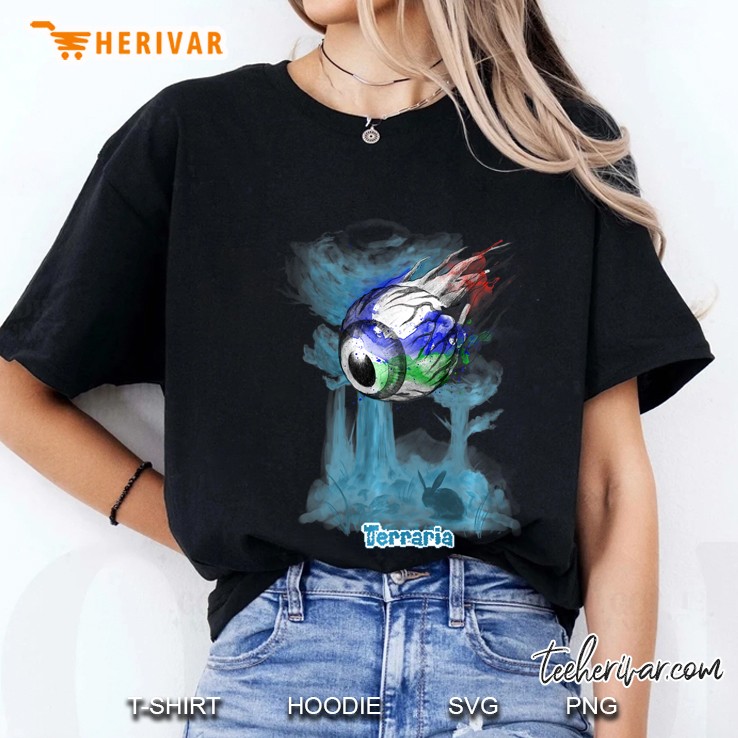 Terraria Eye Of Cthulhu Watercolor Hoodie