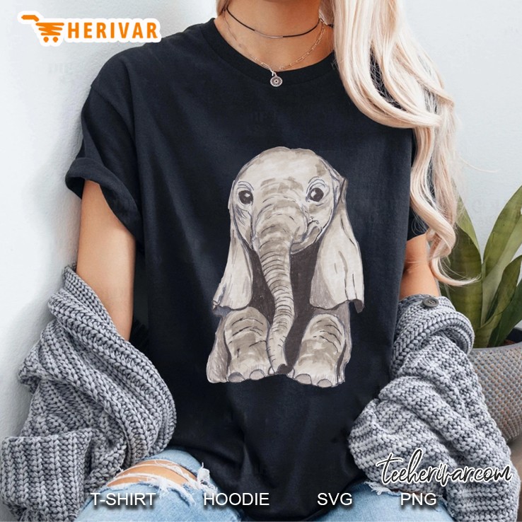 Baby Elephant Ladies Tee