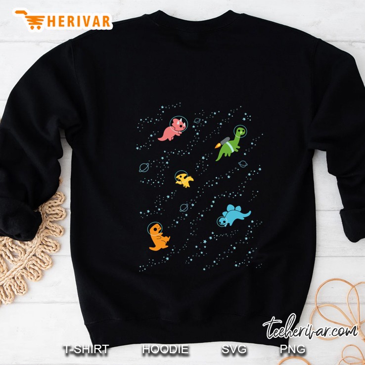 Dinosaurs In Space Sweatshirt