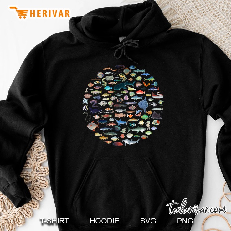 One Hundred Fish Classic Hoodie