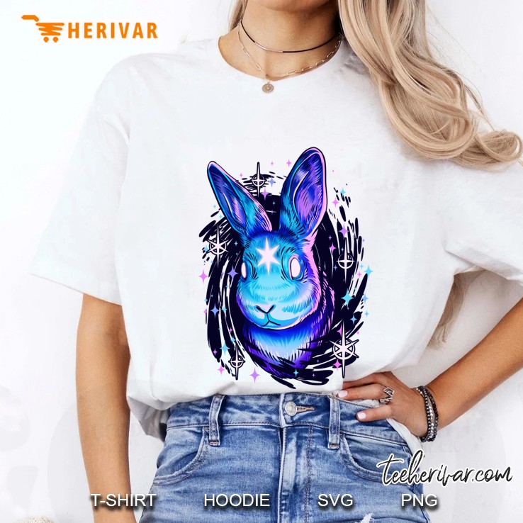 Black Hole Rabbit Ladies Tee