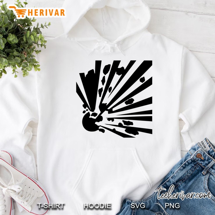 Danger - Explosive! Warning Sign Hoodie