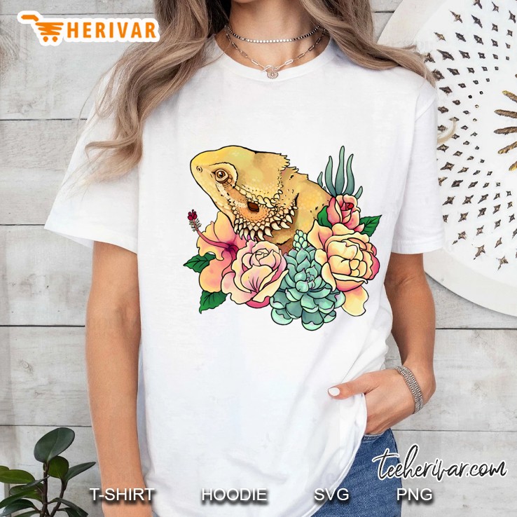 Pastel Bearded Dragon Ladies Tee