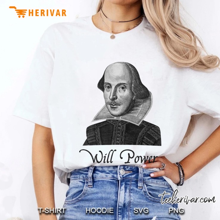 William Shakespeare Will Power Ladies Tee