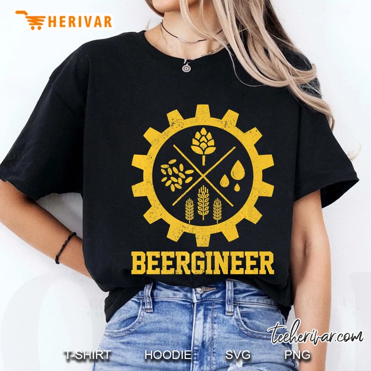 Beergineer Homebrew Home Brewing Craft Beer Brewer Gift Ladies Tee