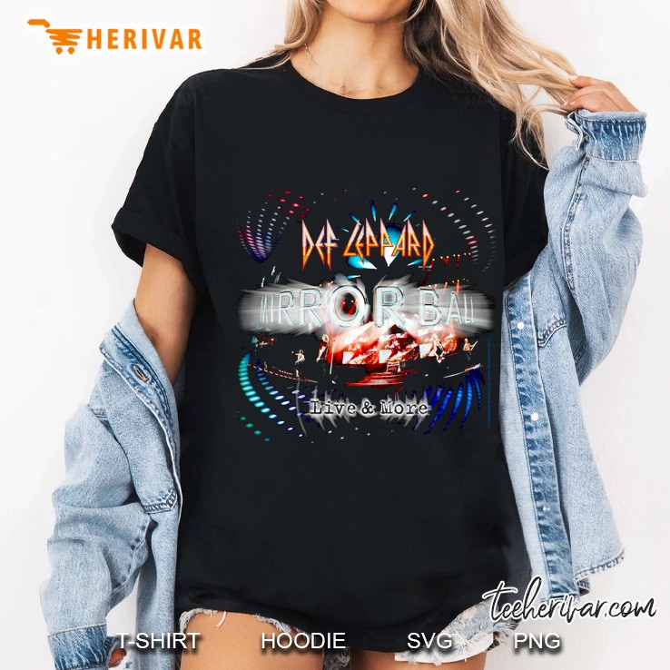 Def Leppard - Mirror Ball Album Ladies Tee