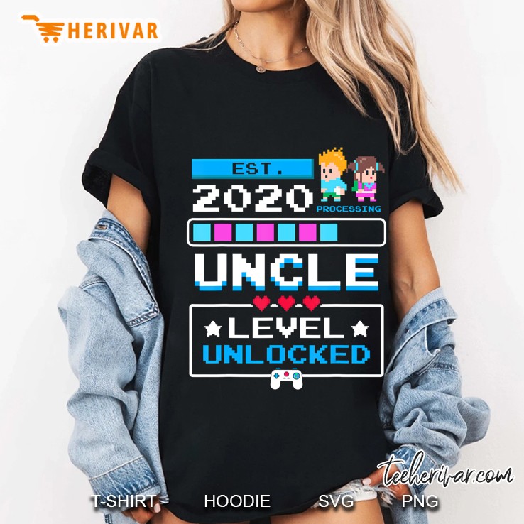 Gamer Uncle 2020 Pregnancy Announcemen For New Uncle Ladies Tee