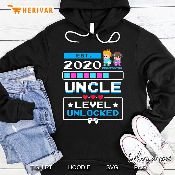 Gamer Uncle 2020 Pregnancy Announcemen For New Uncle Hoodie