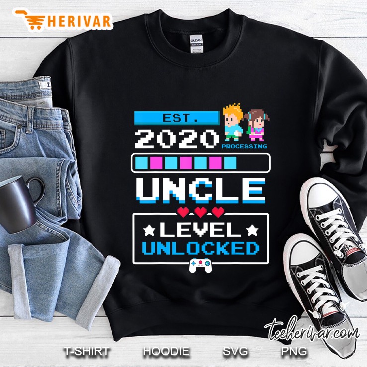 Gamer Uncle 2020 Pregnancy Announcemen For New Uncle Sweatshirt