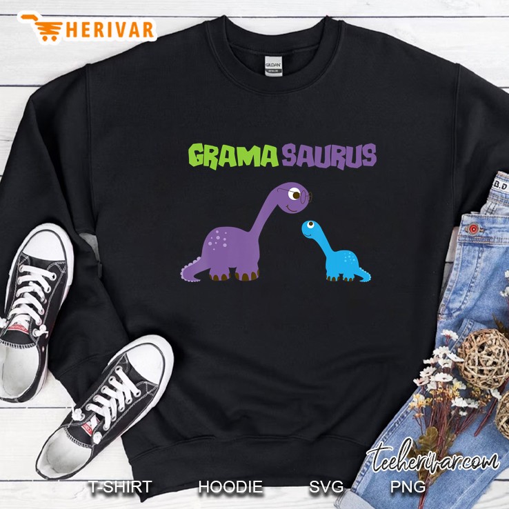 Gramasaurus Shirt Cool Nana Dinosaur Lovers Tee Gift Sweatshirt