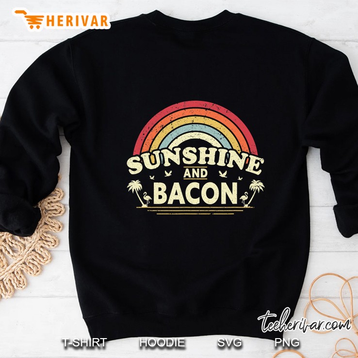 Sunshine, Bacon Shirt For Men Or Women. Retro, Country Sweatshirt