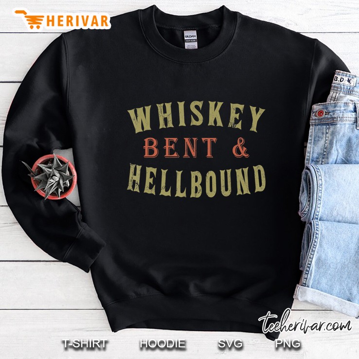 Whiskey Bent And Hell Bound Drinking Drunk Party Hellbound Mugs