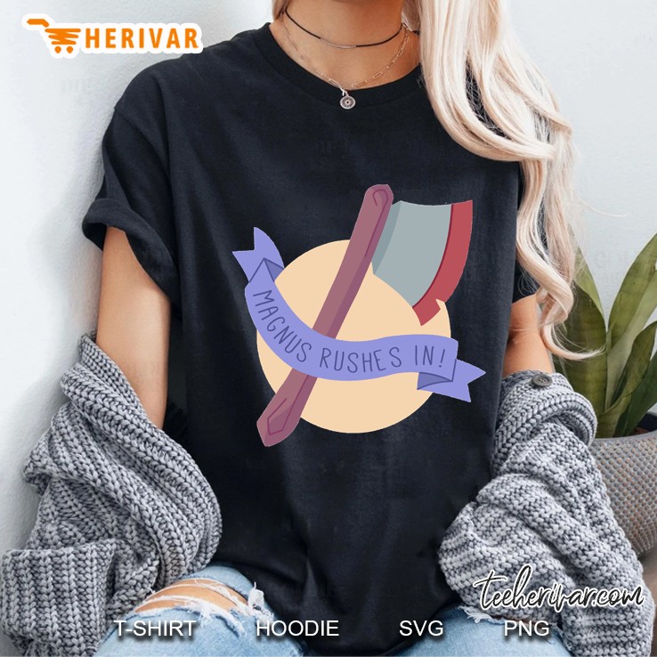 Magnus Rushes In Classic Ladies Tee
