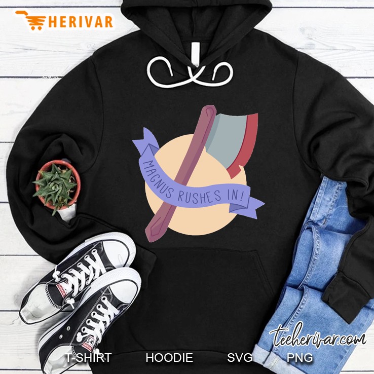 Magnus Rushes In Classic Hoodie
