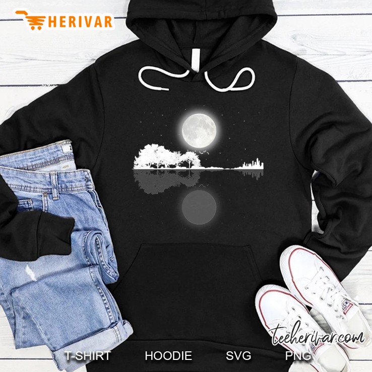 Nature Guitar Night Classic Hoodie