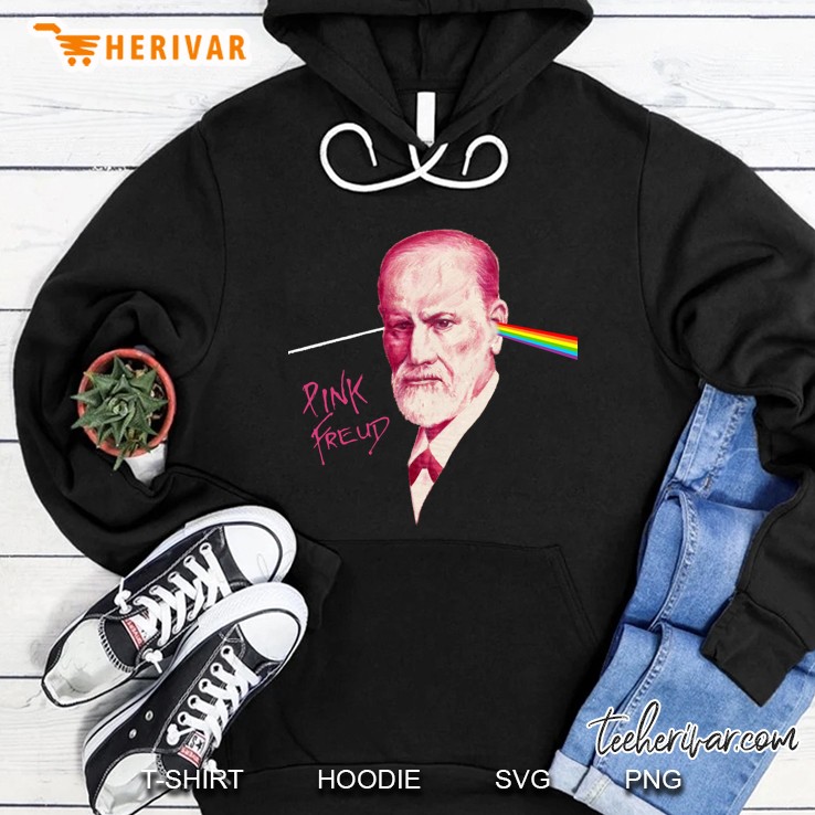 Pink Freud Hoodie