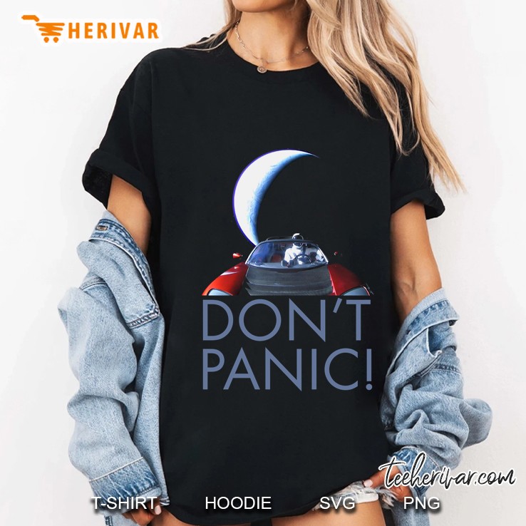 Spacex Starman Don't Panic Hoodie