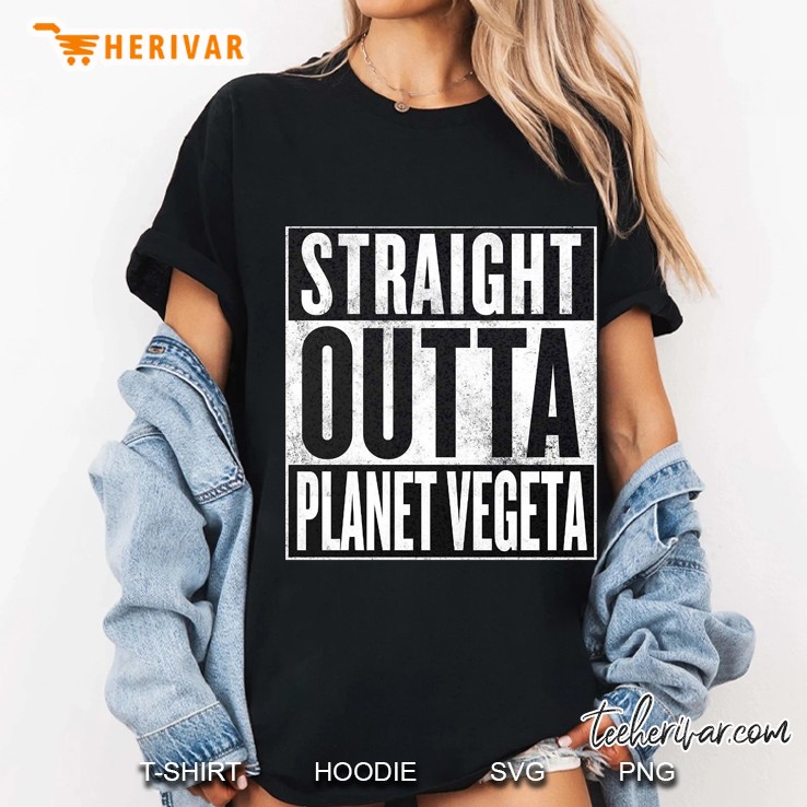 Straight Outta Planet Vegeta - Dragon Ball Z Hoodie