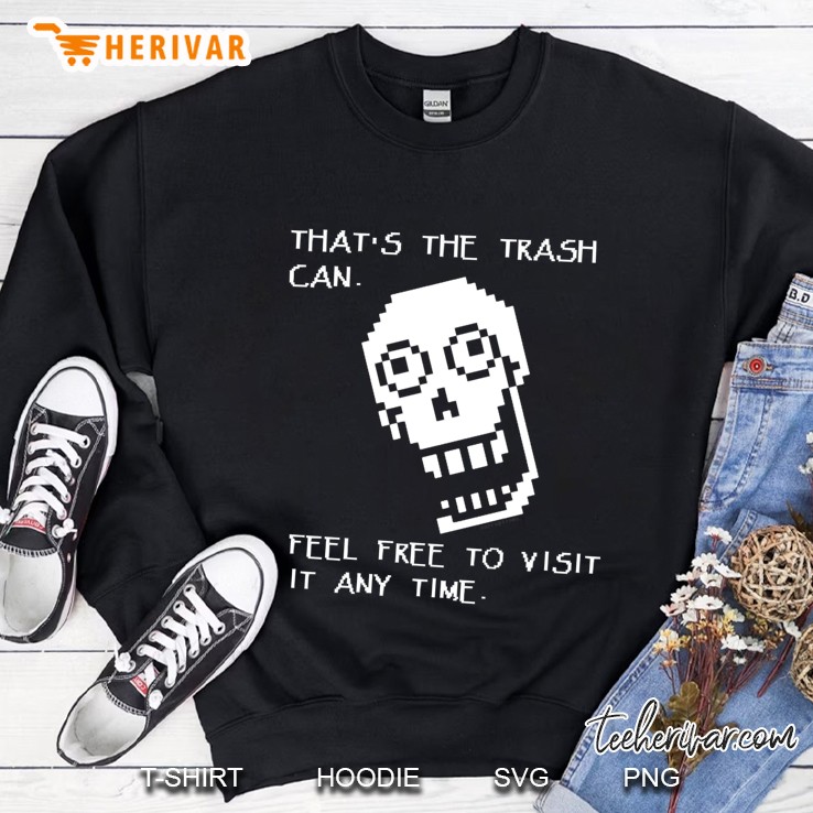 Undertale - Papyrus Shirt - Trash Can Mugs