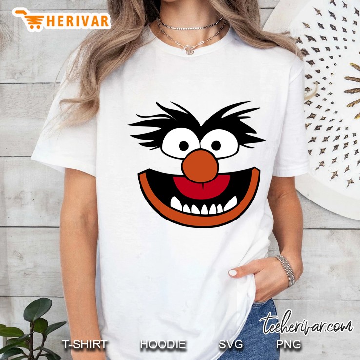 Animal Muppet (Orange Lips&Nose) Ladies Tee