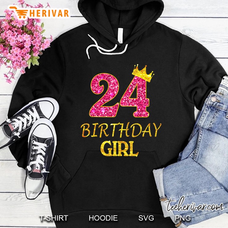 24Th Birthday Girl Princess Shirt 24 Years Old 24Th Gift Mugs