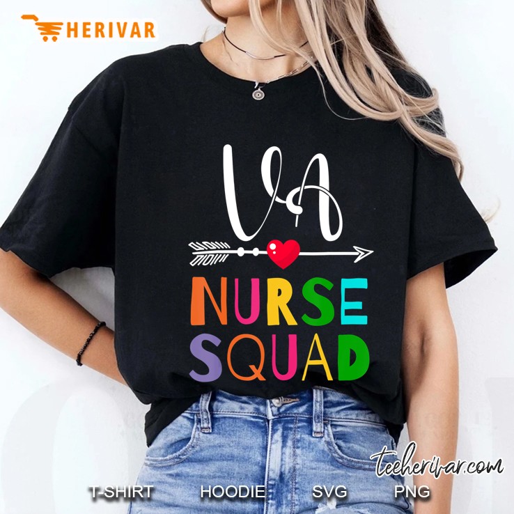 Awesome Va Nurse Squad Funny Colleague Hoodie