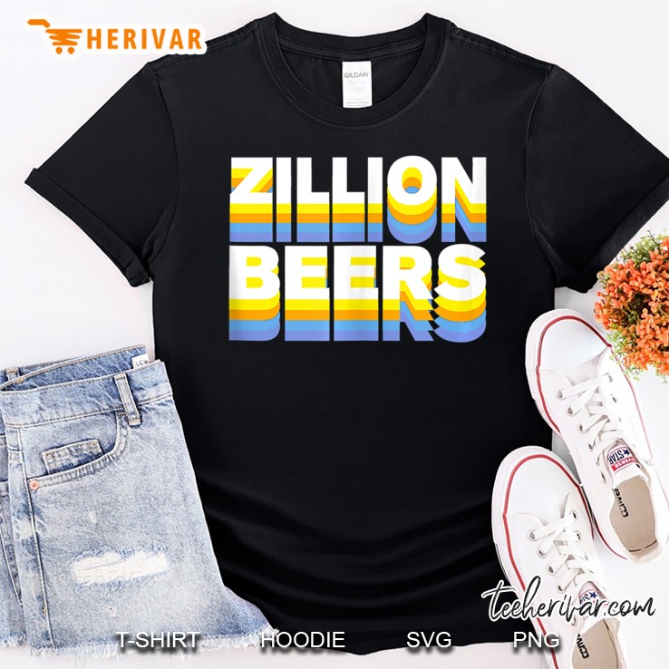 Barstool Sports Zillion Beers Tank Top Shirt